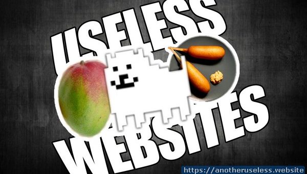 a useless website