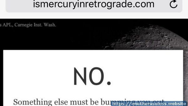 is mercury in retrograde