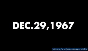 On Kawara Time Machine. The script begins on January 4, 1966, the date of Kawara's first painting , and counts upward