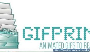 Gifprint Free gif to flipbook converter. This is your chance to convert animated GIFs to printable flipbooks.