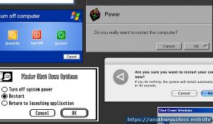 The Restart Page - Free unlimited rebooting experience from vintage operating systems